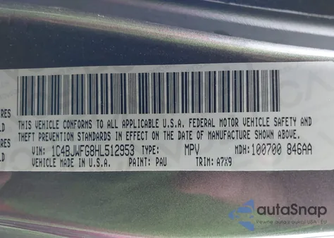 2017 Jeep Wrangler Unlimited Rubicon 4X4 from USA, damaged, VIN 1C4BJWFG8HL512953